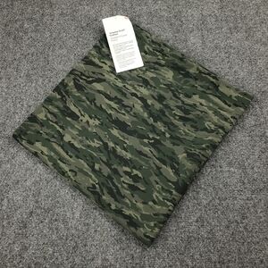 Lululemon Vinyasa Scarf Green Camo Cotton Convertible Wrap Camouflage NEW